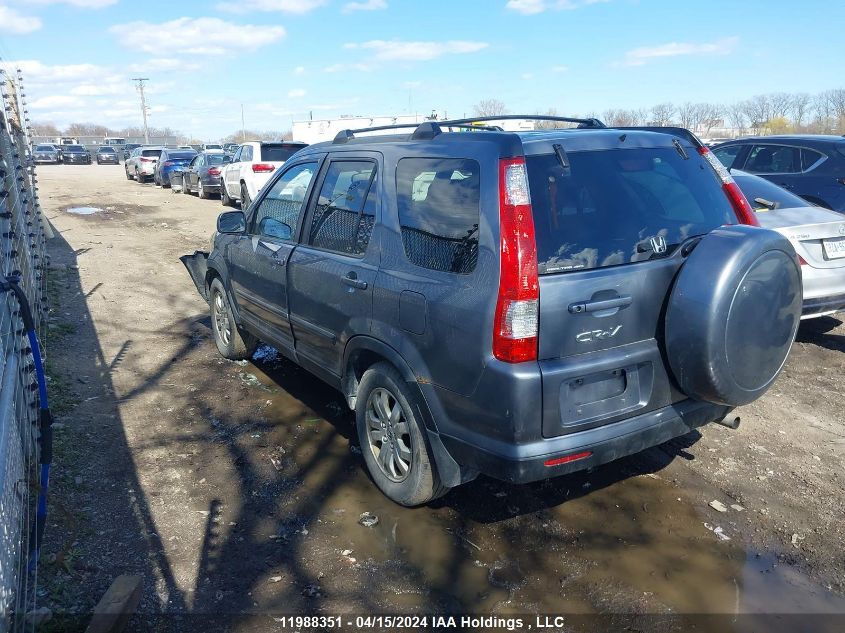 2006 Honda Cr-V VIN: JHLRD78936C811597 Lot: 11988351