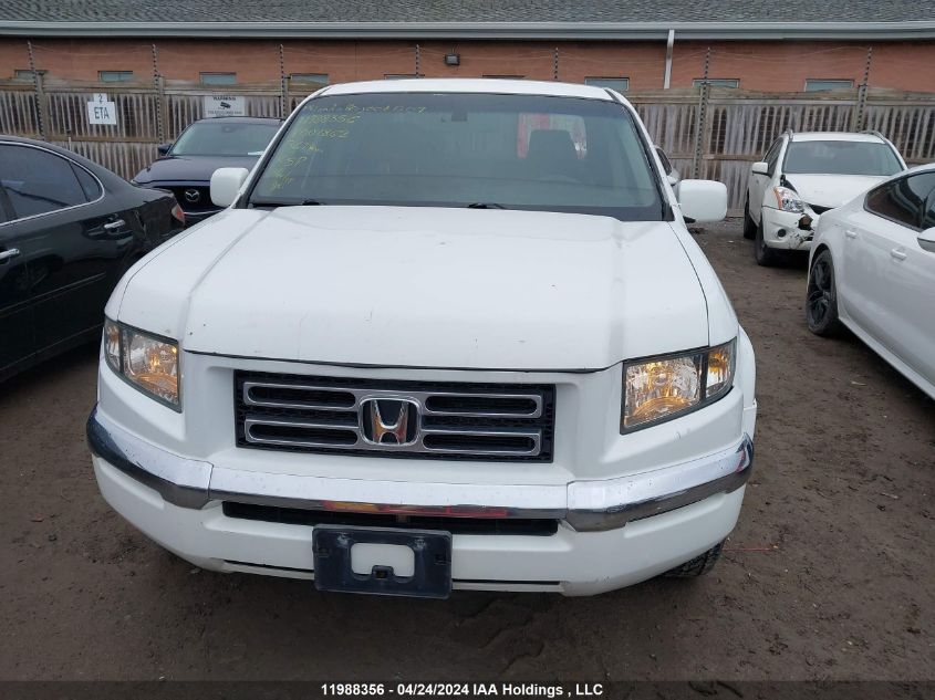 2006 Honda Ridgeline VIN: 2HJYK16596H004862 Lot: 11988356