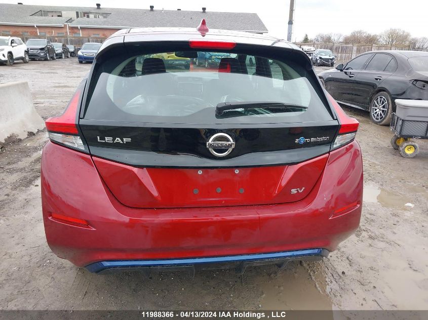 2018 Nissan Leaf S/Sv/Sl VIN: 1N4AZ1CP2JC316210 Lot: 11988366