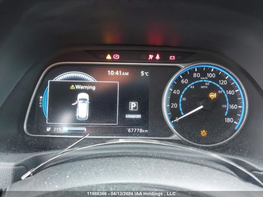 2018 Nissan Leaf S/Sv/Sl VIN: 1N4AZ1CP2JC316210 Lot: 11988366