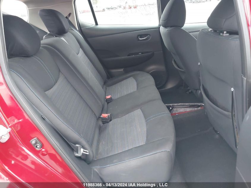 2018 Nissan Leaf S/Sv/Sl VIN: 1N4AZ1CP2JC316210 Lot: 11988366