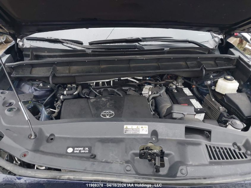 2022 Toyota Highlander Platinum VIN: 5TDFZRBH4NS196097 Lot: 11988378