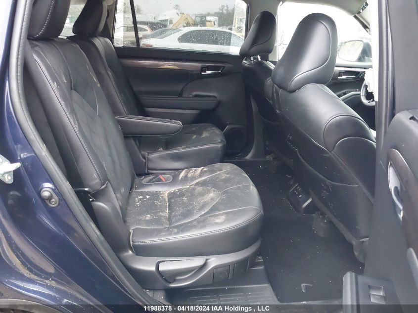 2022 Toyota Highlander Platinum VIN: 5TDFZRBH4NS196097 Lot: 11988378