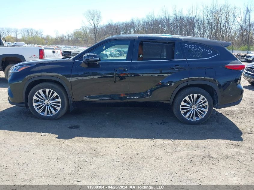 2023 Toyota Highlander Xse VIN: 5TDKDRBH9PS005192 Lot: 11988384