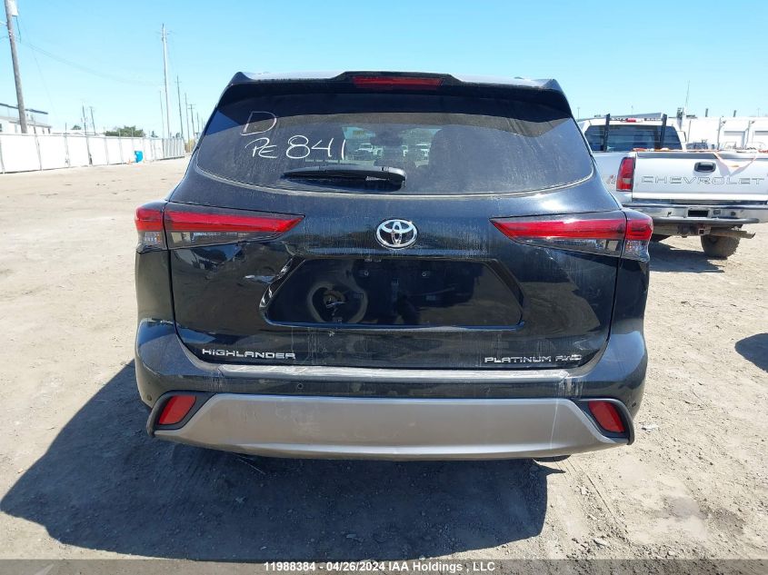 2023 Toyota Highlander Xse VIN: 5TDKDRBH9PS005192 Lot: 11988384