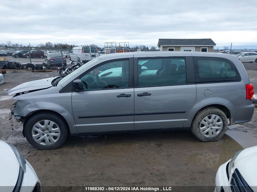 2014 Dodge Grand Caravan Se VIN: 2C4RDGBG8ER476041 Lot: 39222931