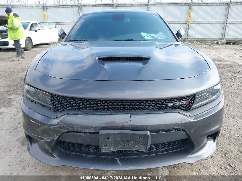 2022 Dodge Charger Gt VIN: 2C3CDXHG4NH125702 Lot: 11988394