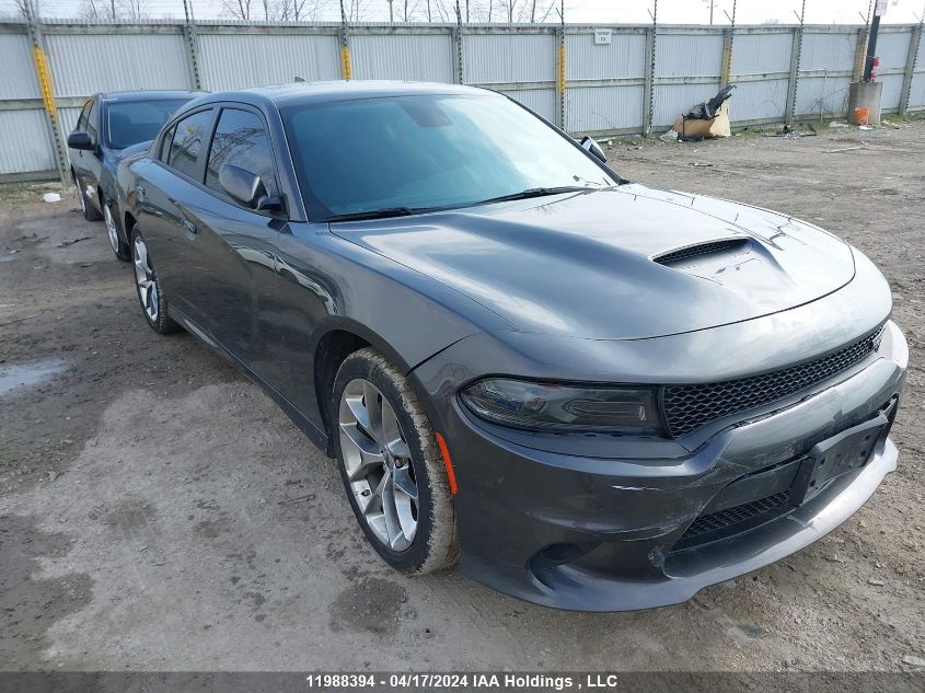 2022 Dodge Charger Gt VIN: 2C3CDXHG4NH125702 Lot: 11988394