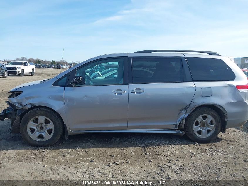 2011 Toyota Sienna Le VIN: 5TDKK3DC0BS032598 Lot: 11988422