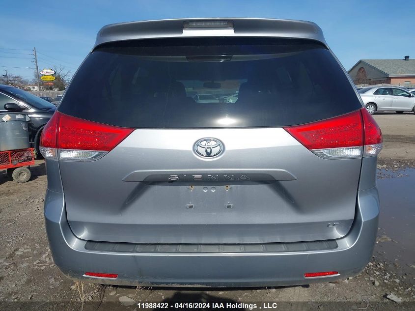 2011 Toyota Sienna Le VIN: 5TDKK3DC0BS032598 Lot: 11988422