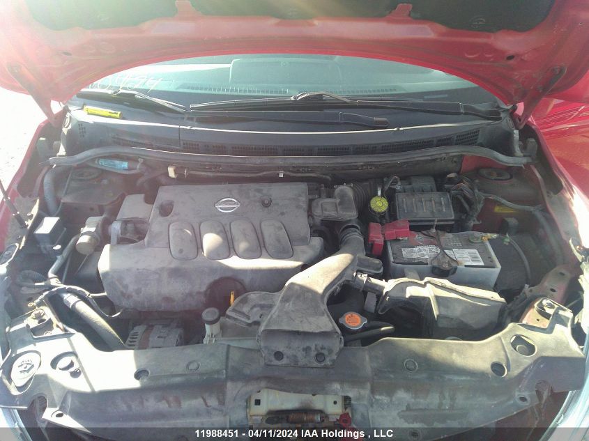 2010 Nissan Versa 1.8Sl VIN: 3N1BC1CP8AL468600 Lot: 11988451