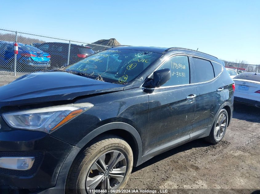 2016 Hyundai Santa Fe Sport VIN: 5XYZU3LB3GG326311 Lot: 11988468