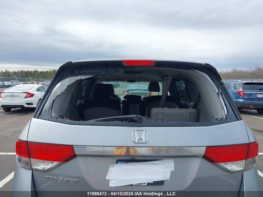 2016 Honda Odyssey VIN: 5FNRL5H47GB509002 Lot: 11988472