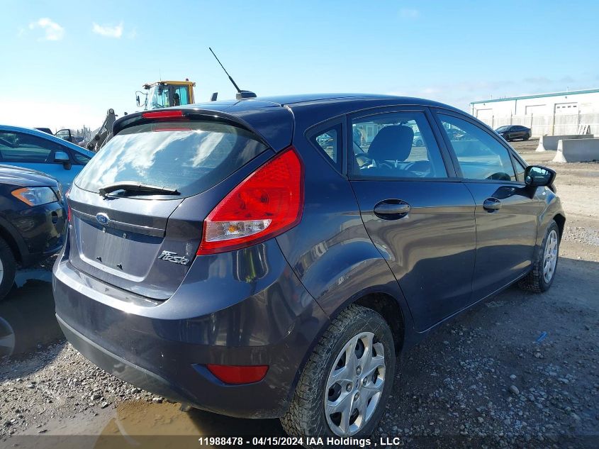 2012 Ford Fiesta Se VIN: 3FADP4EJ9CM103950 Lot: 11988478