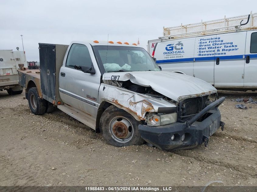 2001 Dodge Ram Br3500 VIN: 3B6MF36701M518019 Lot: 11988483