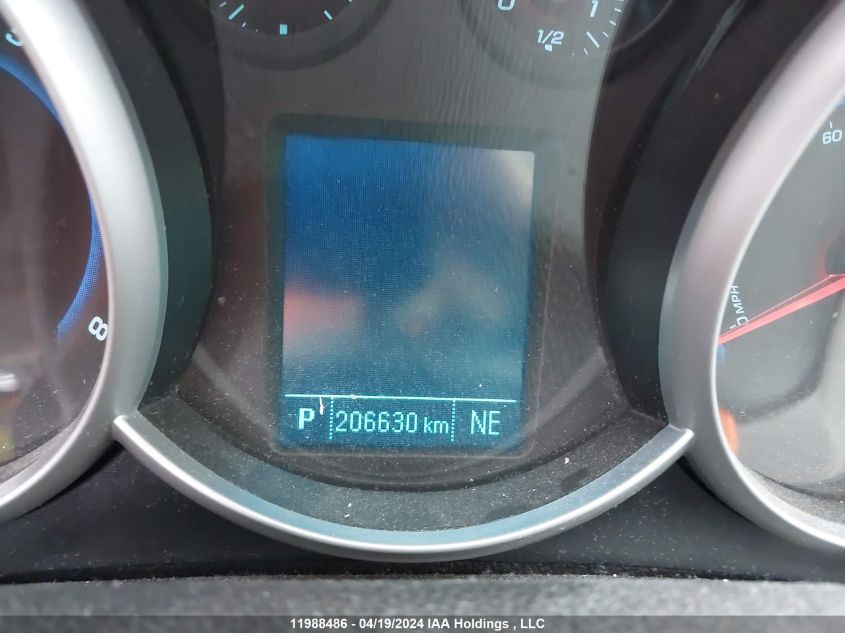 2013 Chevrolet Cruze VIN: 1G1PL5SH7D7293388 Lot: 11988486