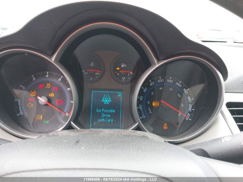 2013 Chevrolet Cruze VIN: 1G1PL5SH7D7293388 Lot: 11988486