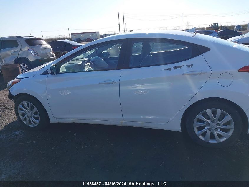2013 Hyundai Elantra Gl VIN: 5NPDH4AE7DH367577 Lot: 11988487