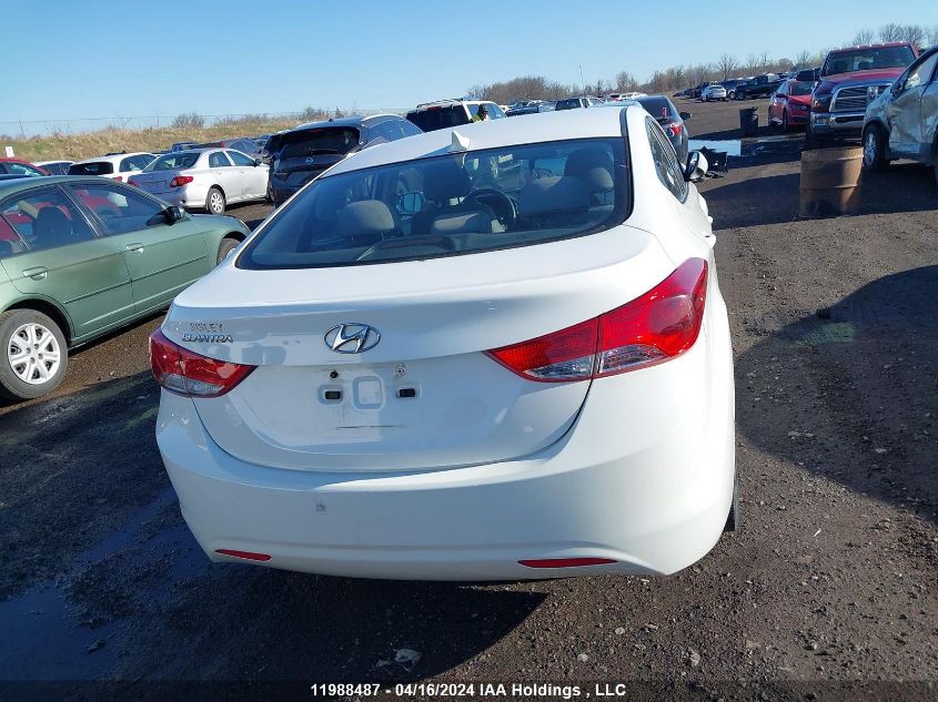 2013 Hyundai Elantra Gl VIN: 5NPDH4AE7DH367577 Lot: 11988487