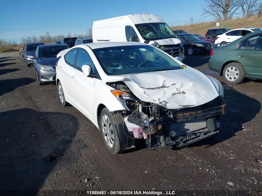 2013 Hyundai Elantra Gl VIN: 5NPDH4AE7DH367577 Lot: 11988487