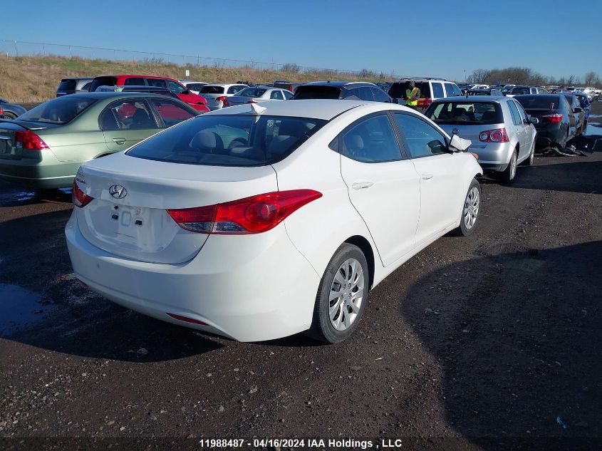 2013 Hyundai Elantra Gl VIN: 5NPDH4AE7DH367577 Lot: 11988487