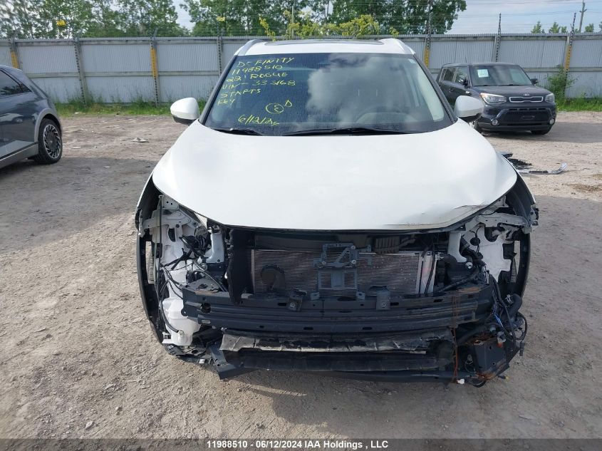 2022 Nissan Rogue VIN: JN8BT3BB1NW333168 Lot: 11988510