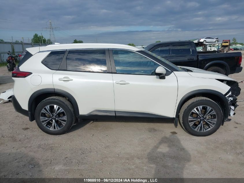 2022 Nissan Rogue VIN: JN8BT3BB1NW333168 Lot: 11988510