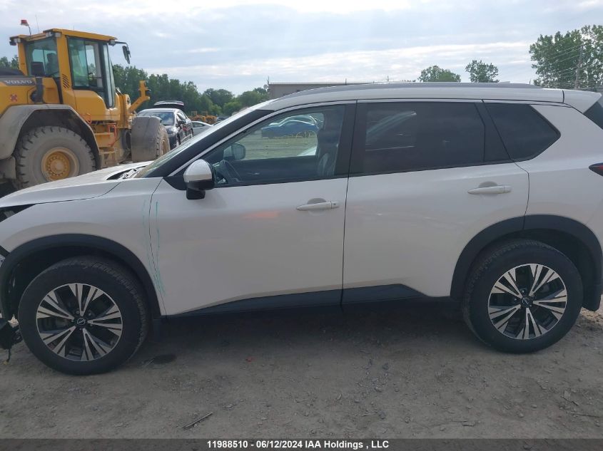 2022 Nissan Rogue VIN: JN8BT3BB1NW333168 Lot: 11988510