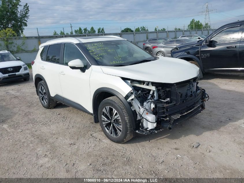 2022 Nissan Rogue VIN: JN8BT3BB1NW333168 Lot: 11988510