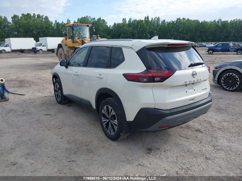 2022 Nissan Rogue VIN: JN8BT3BB1NW333168 Lot: 11988510