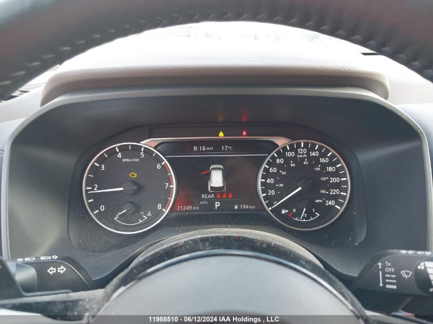 2022 Nissan Rogue VIN: JN8BT3BB1NW333168 Lot: 11988510