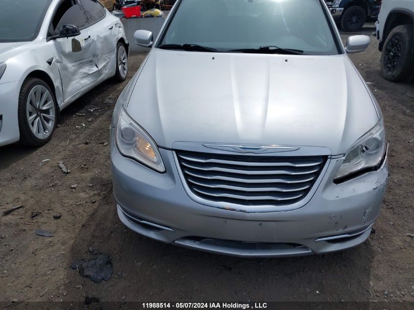 2012 Chrysler 200 Lx VIN: 1C3CCBAB6CN124558 Lot: 11988514