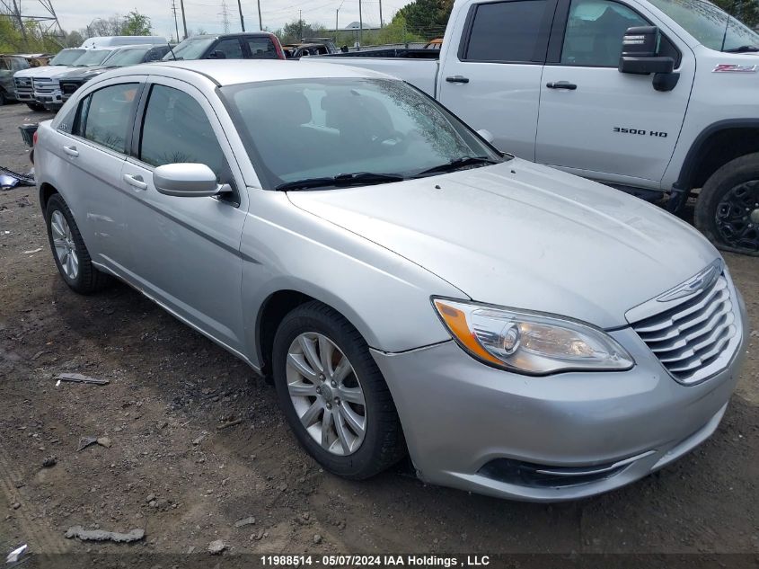 2012 Chrysler 200 Lx VIN: 1C3CCBAB6CN124558 Lot: 11988514