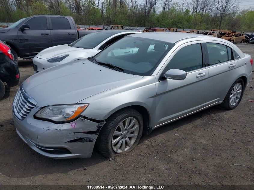 2012 Chrysler 200 Lx VIN: 1C3CCBAB6CN124558 Lot: 11988514