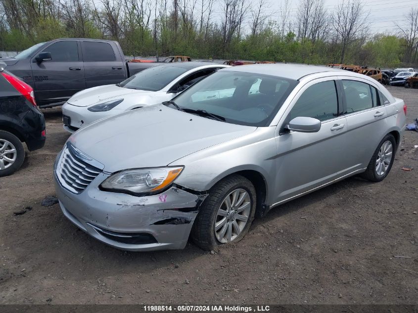 2012 Chrysler 200 Lx VIN: 1C3CCBAB6CN124558 Lot: 11988514