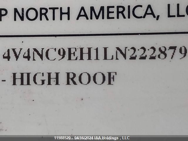 2020 Volvo Vnl VIN: 4V4NC9EH1LN222879 Lot: 11988520