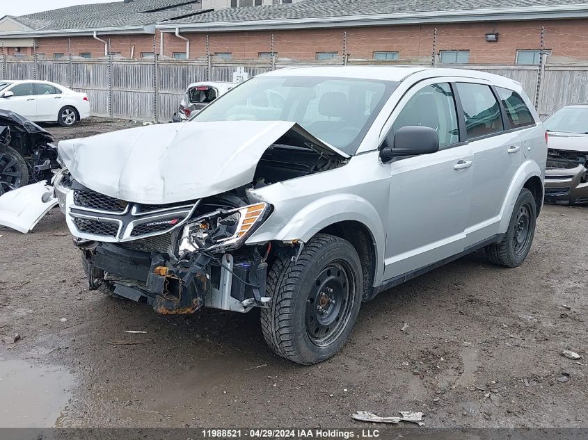 2014 Dodge Journey VIN: 3C4PDCAB6ET279775 Lot: 11988521