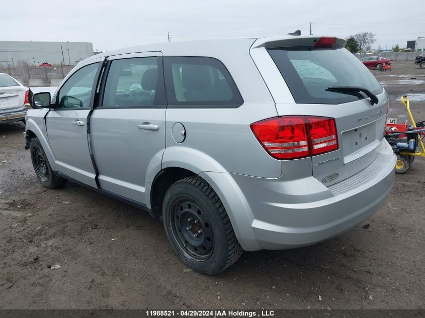 2014 Dodge Journey VIN: 3C4PDCAB6ET279775 Lot: 11988521