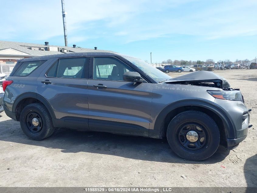 2020 Ford Explorer Police Interceptor VIN: 1FM5K8AB4LGB36945 Lot: 11988529