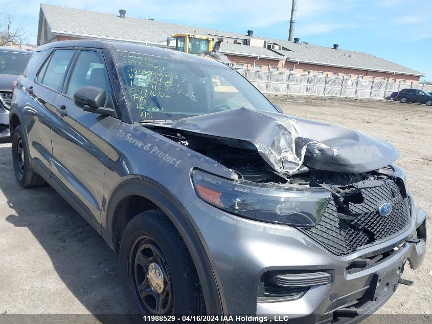 2020 Ford Explorer Police Interceptor VIN: 1FM5K8AB4LGB36945 Lot: 11988529