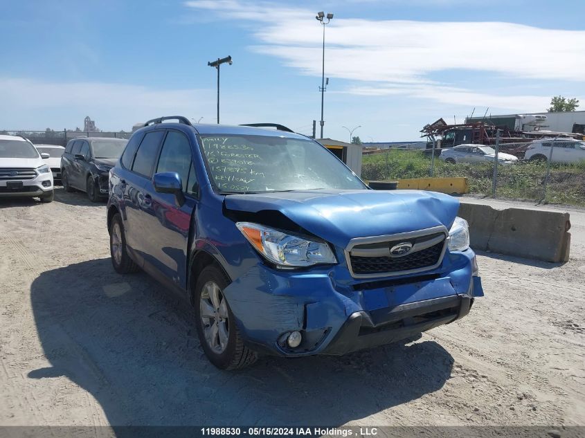 2015 Subaru Forester VIN: JF2SJCHC2FH839018 Lot: 11988530