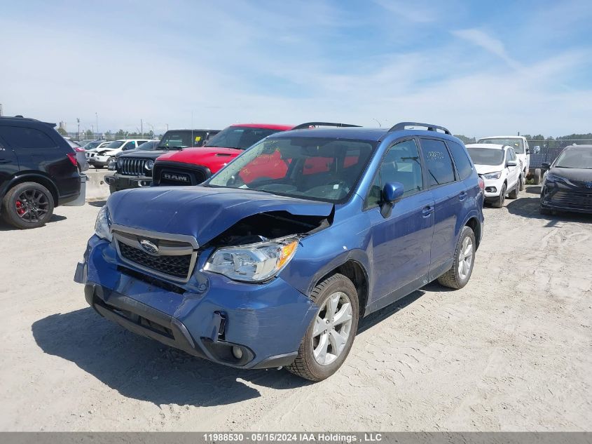 2015 Subaru Forester VIN: JF2SJCHC2FH839018 Lot: 11988530