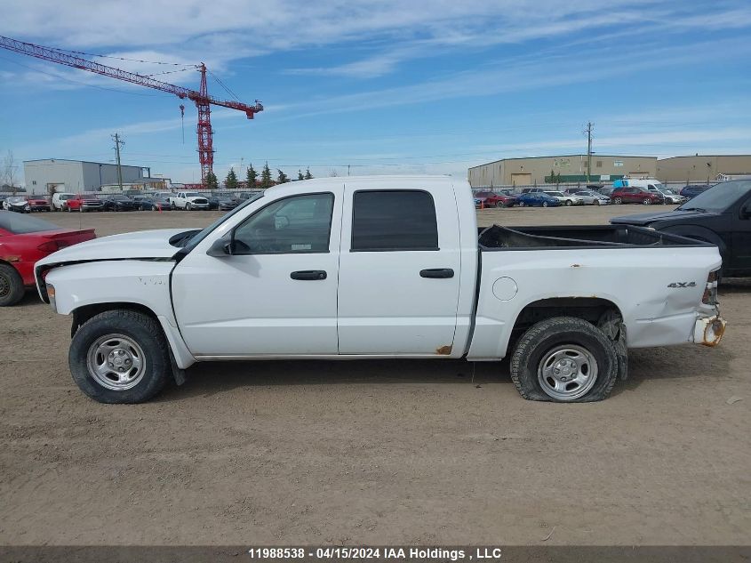 2008 Dodge Dakota Quad/St VIN: 1D3HW28K98S597207 Lot: 11988538