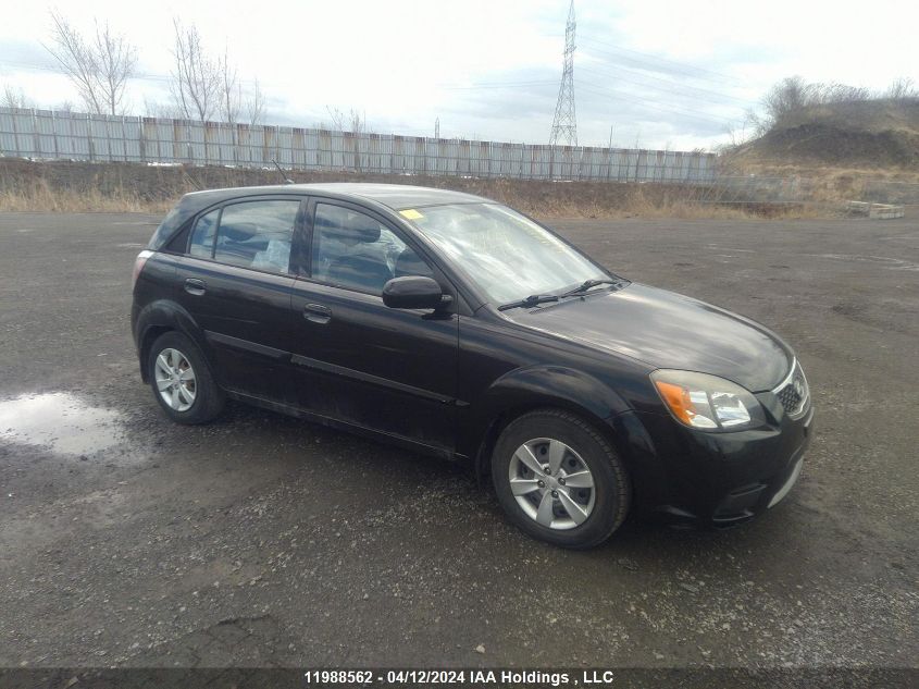 2010 Kia Rio Lx/Sx VIN: KNADH5B38A6701167 Lot: 11988562