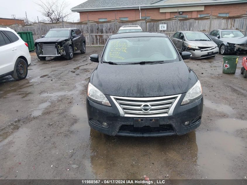 2013 Nissan Sentra Sl VIN: 3N1AB7AP3DL687750 Lot: 50852484