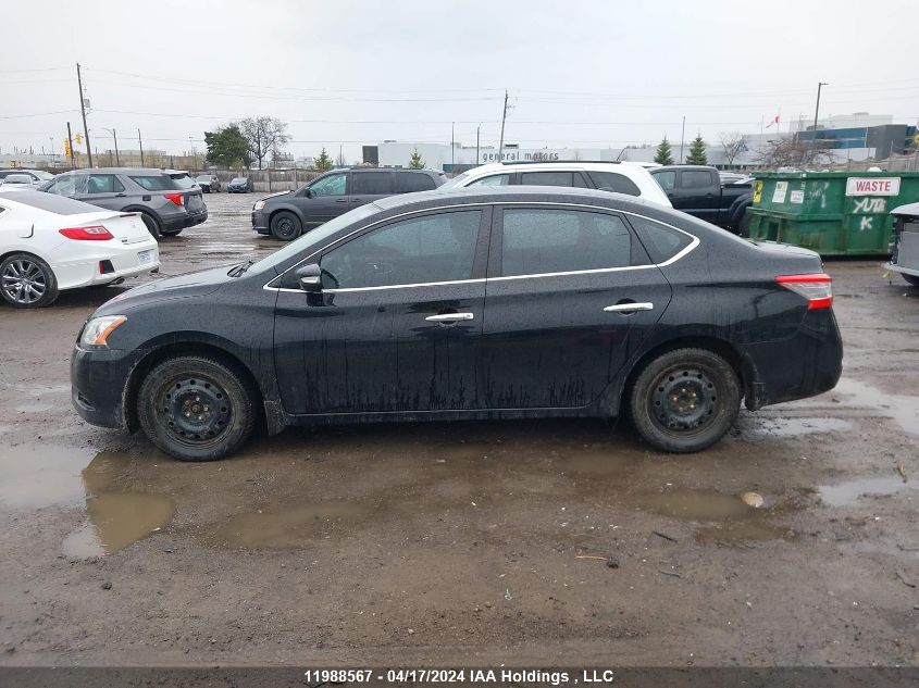 2013 Nissan Sentra Sl VIN: 3N1AB7AP3DL687750 Lot: 50852484