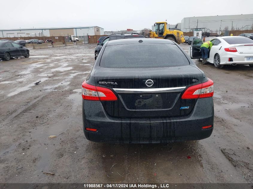 2013 Nissan Sentra Sl VIN: 3N1AB7AP3DL687750 Lot: 50852484