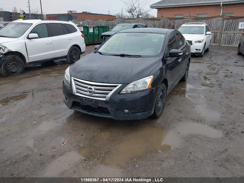 2013 Nissan Sentra Sl VIN: 3N1AB7AP3DL687750 Lot: 50852484