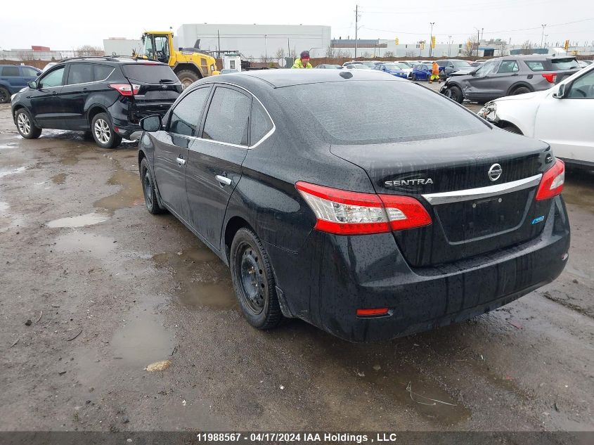 2013 Nissan Sentra Sl VIN: 3N1AB7AP3DL687750 Lot: 50852484