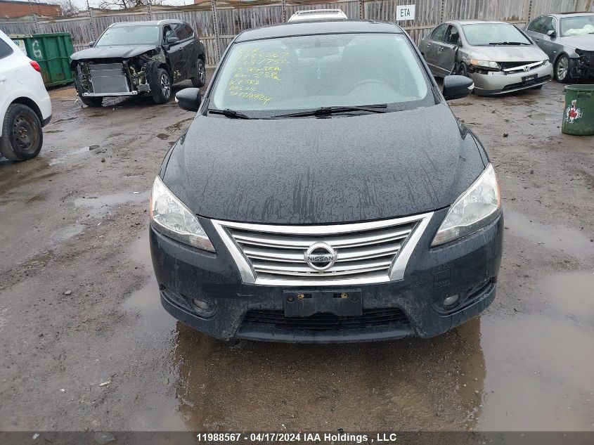 2013 Nissan Sentra Sl VIN: 3N1AB7AP3DL687750 Lot: 50852484